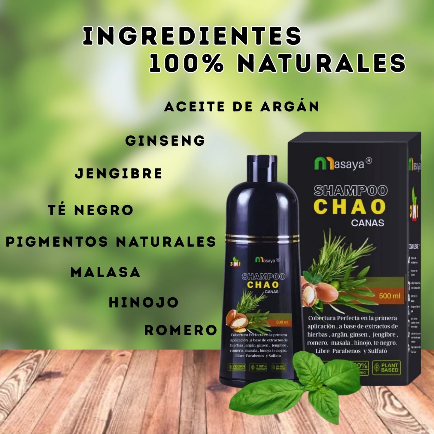 Shampoo Chao Canas Tratmiento