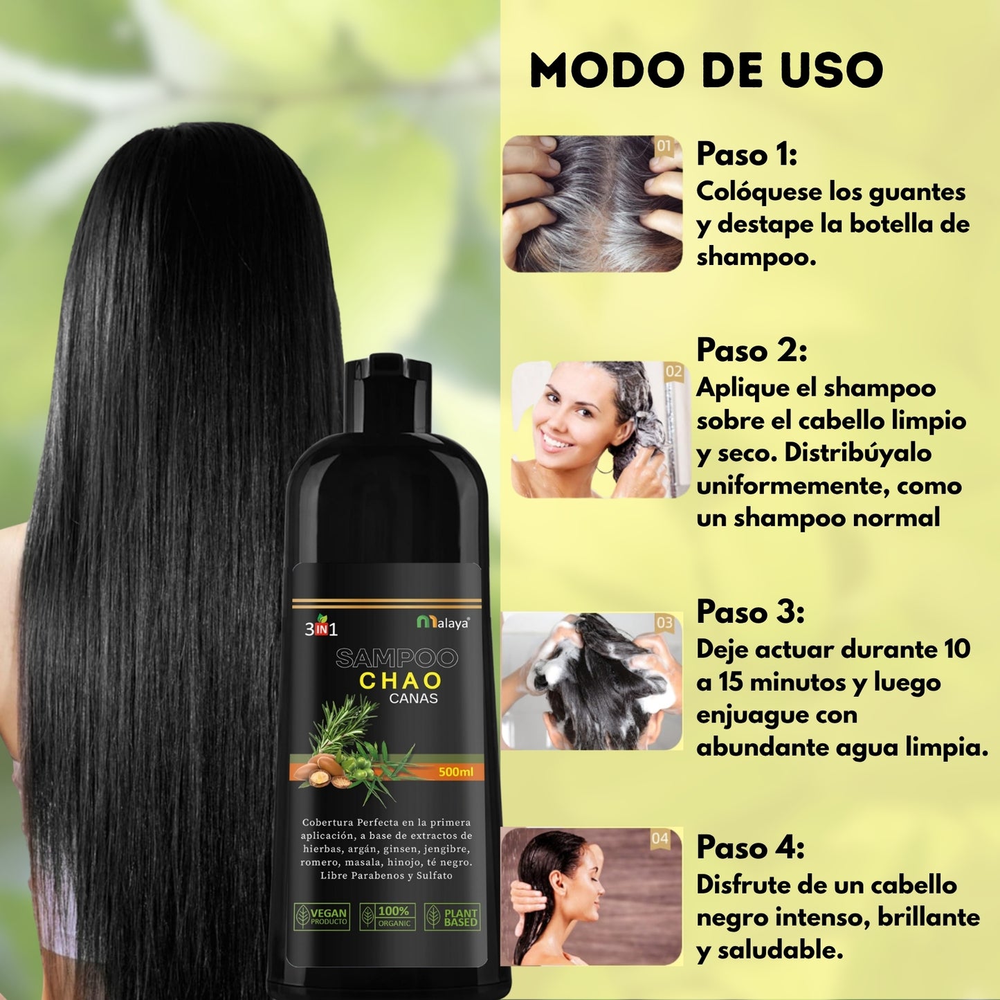 Shampoo Chao Canas Tratmiento